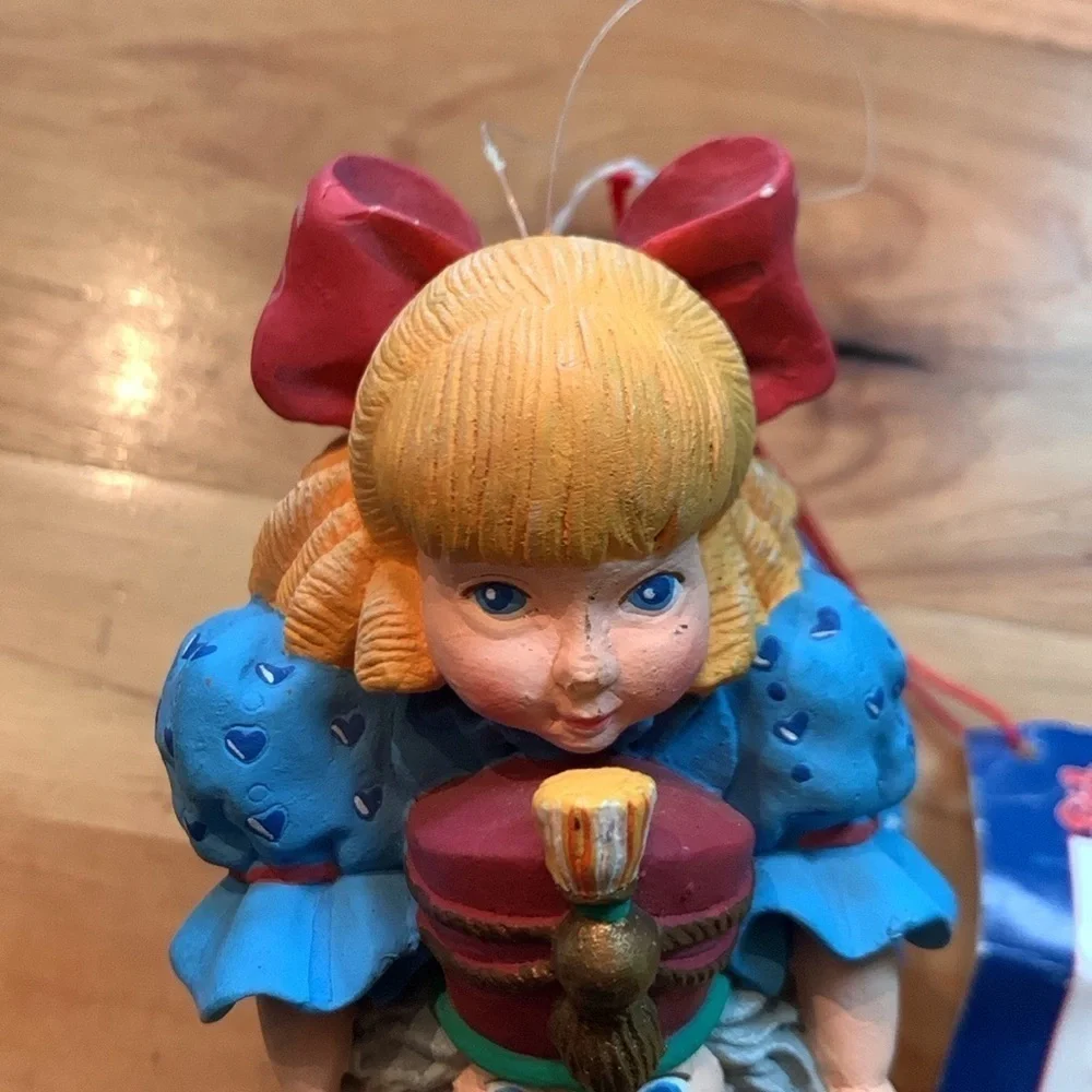 Vintage Department 56 Marie with Nutcracker ornament - flawed